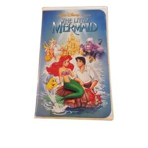 The Little Mermaid Walt Disney Masterpiece Clamshell VHS Vintage